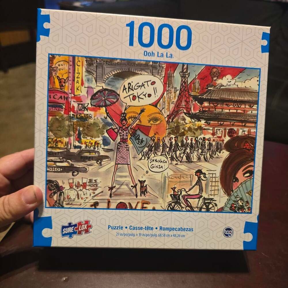Sure-Lox 1000 Piece Arigato Tokyo Jigsaw Puzzle